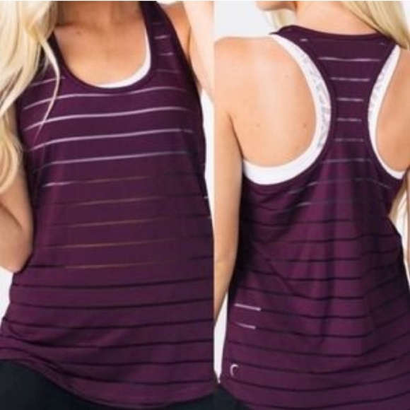 Zyia active sheer stripe racerback tank size XXL - Picture 6 of 6